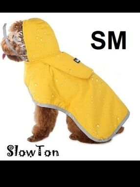 SlowTon Dog Raincoat - Size Small